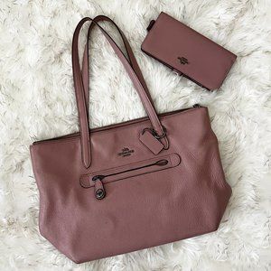 Coach Taylor Tote + FREE Matching Wallet